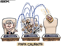 GUERRA DE PAPA CALIENTE /  by Steve Sack