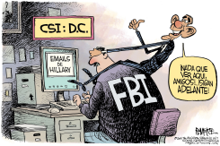 OBAMA Y EL FBI /  by Rick McKee