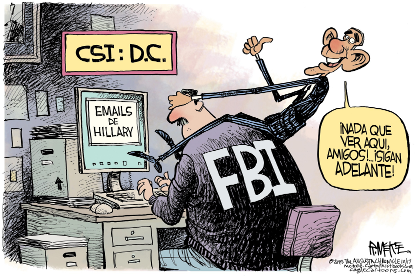 Obama y el FBI / COLOR