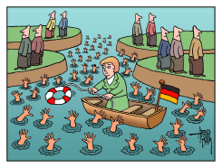 ANGELA MERKEL by Arend Van Dam