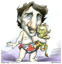 JUSTIN TRUDEAU -  by Taylor Jones