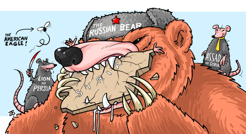 Russian Bear  Syria