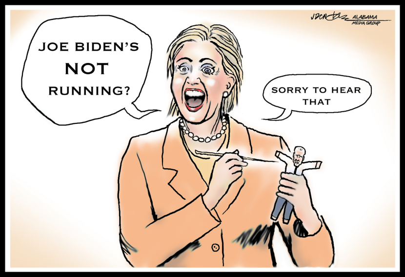 Hillary/Joe Biden voodoo