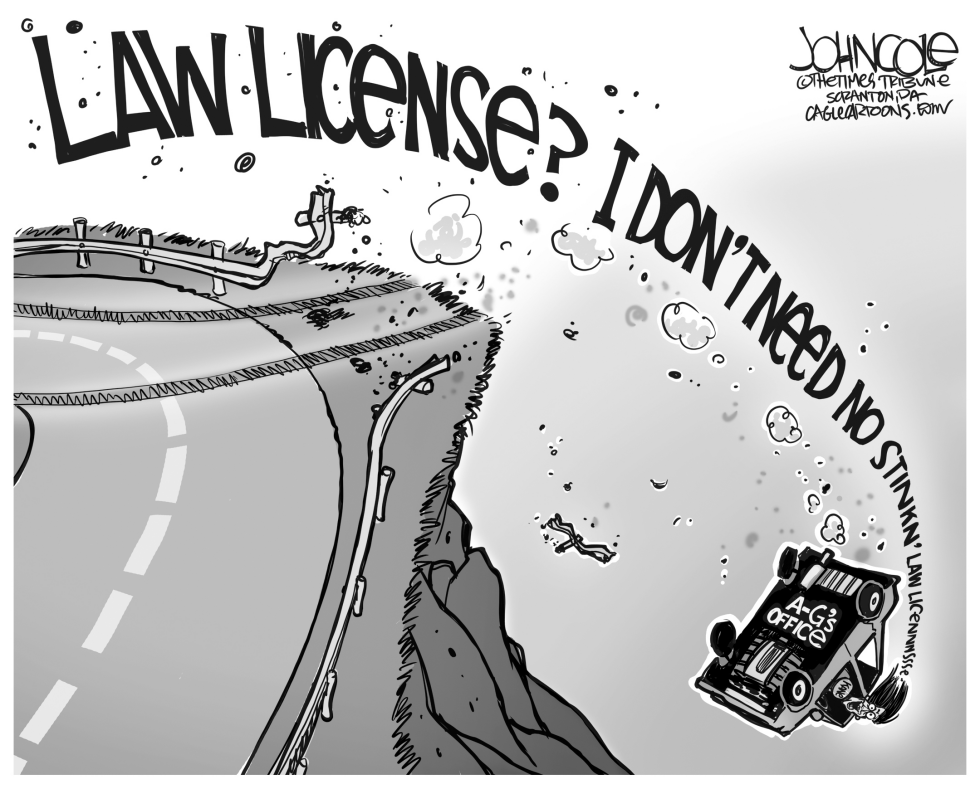 LOCAL PA -- Kathleen Kane law license BW