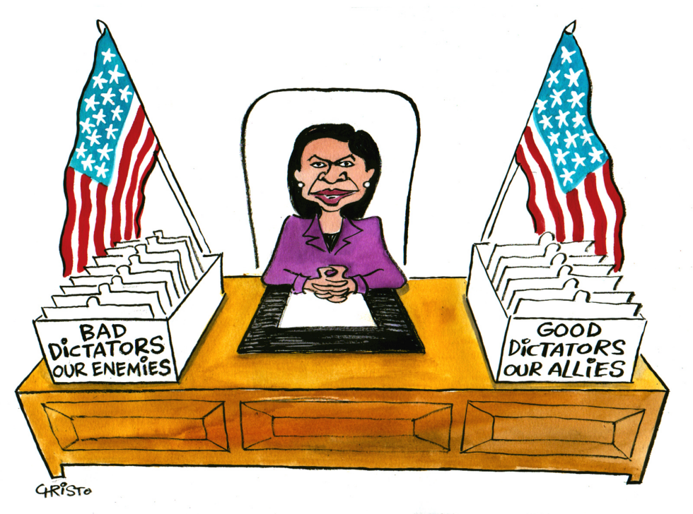 Condi in the Office - COLOR