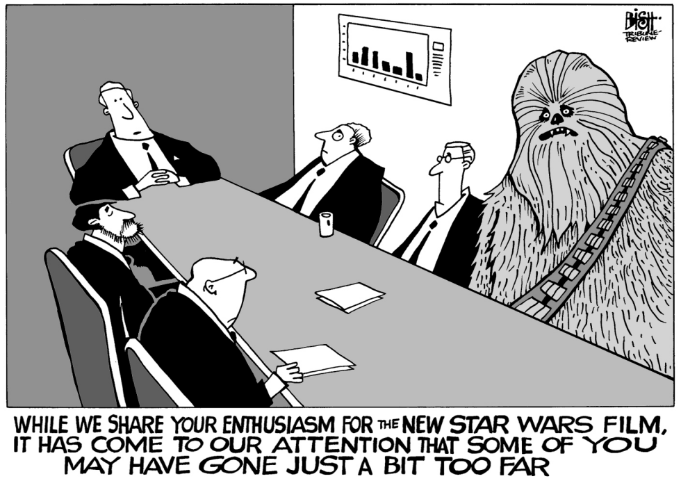 STAR WARS EXCITEMENT, B/W