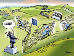EU FENCES by Paresh Nath