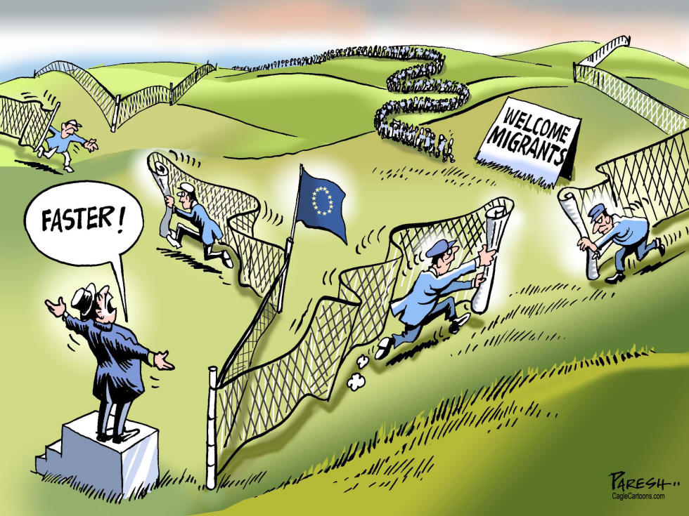  EU FENCES  by Paresh Nath