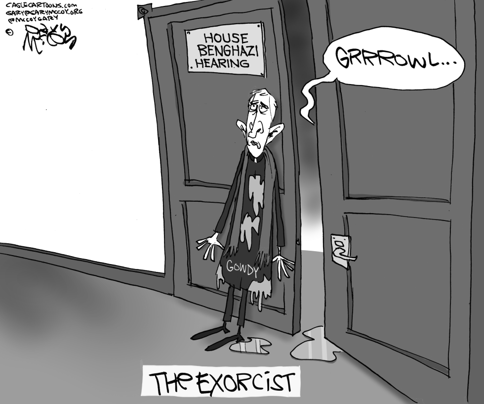  BENGHAZI HEARING EXORCIST  by Gary McCoy