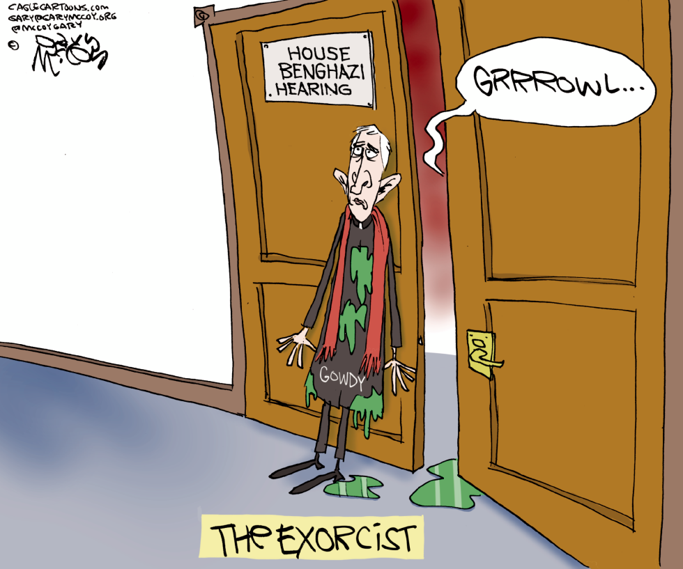  BENGHAZI HEARING EXORCIST by Gary McCoy