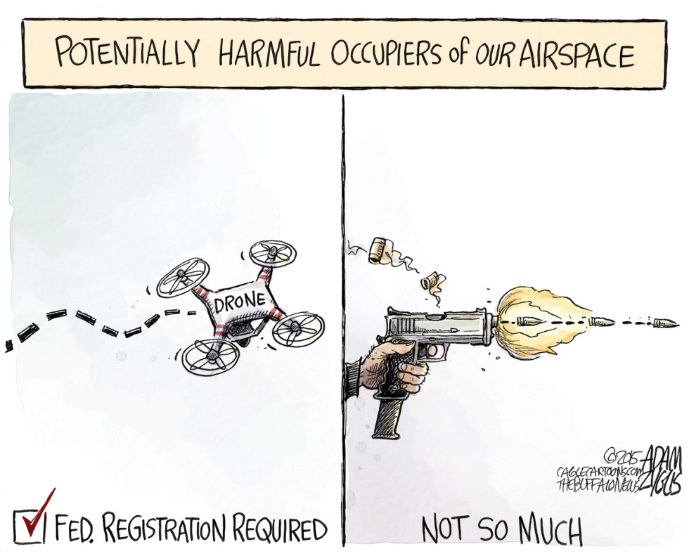 Regulating drones COLOR