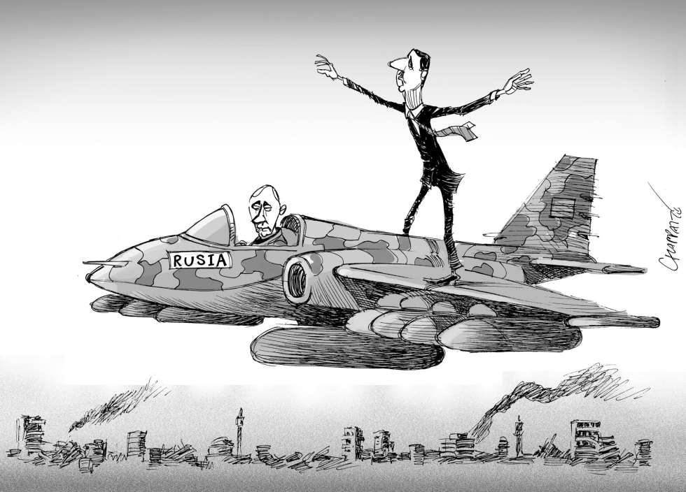  PUTIN Y BASHAR AL-ASSAD by Patrick Chappatte