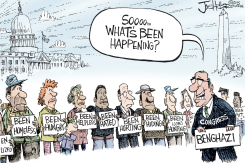 WHAT'S BEEN HAPPENING by Joe Heller