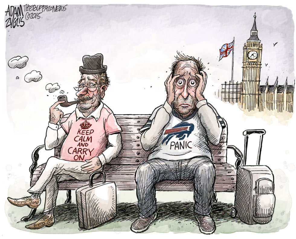  NFL BILLS IN LONDON by Adam Zyglis