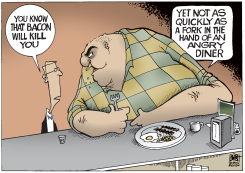 BACON IS BAD FOR YOU,  by Randy Bish
