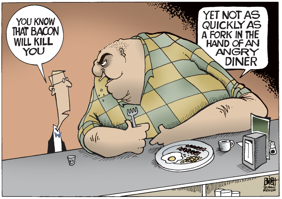 BACON IS BAD FOR YOU, COLOR