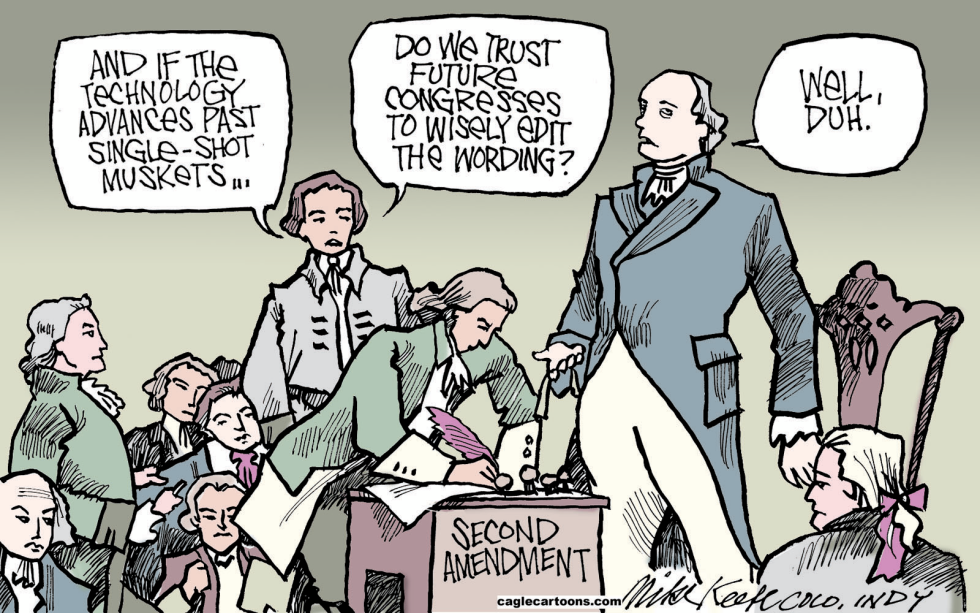 Editing the Second Amendment COLOR