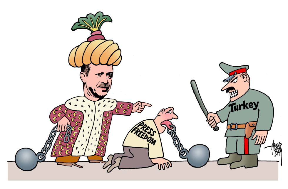 Erdogan and press