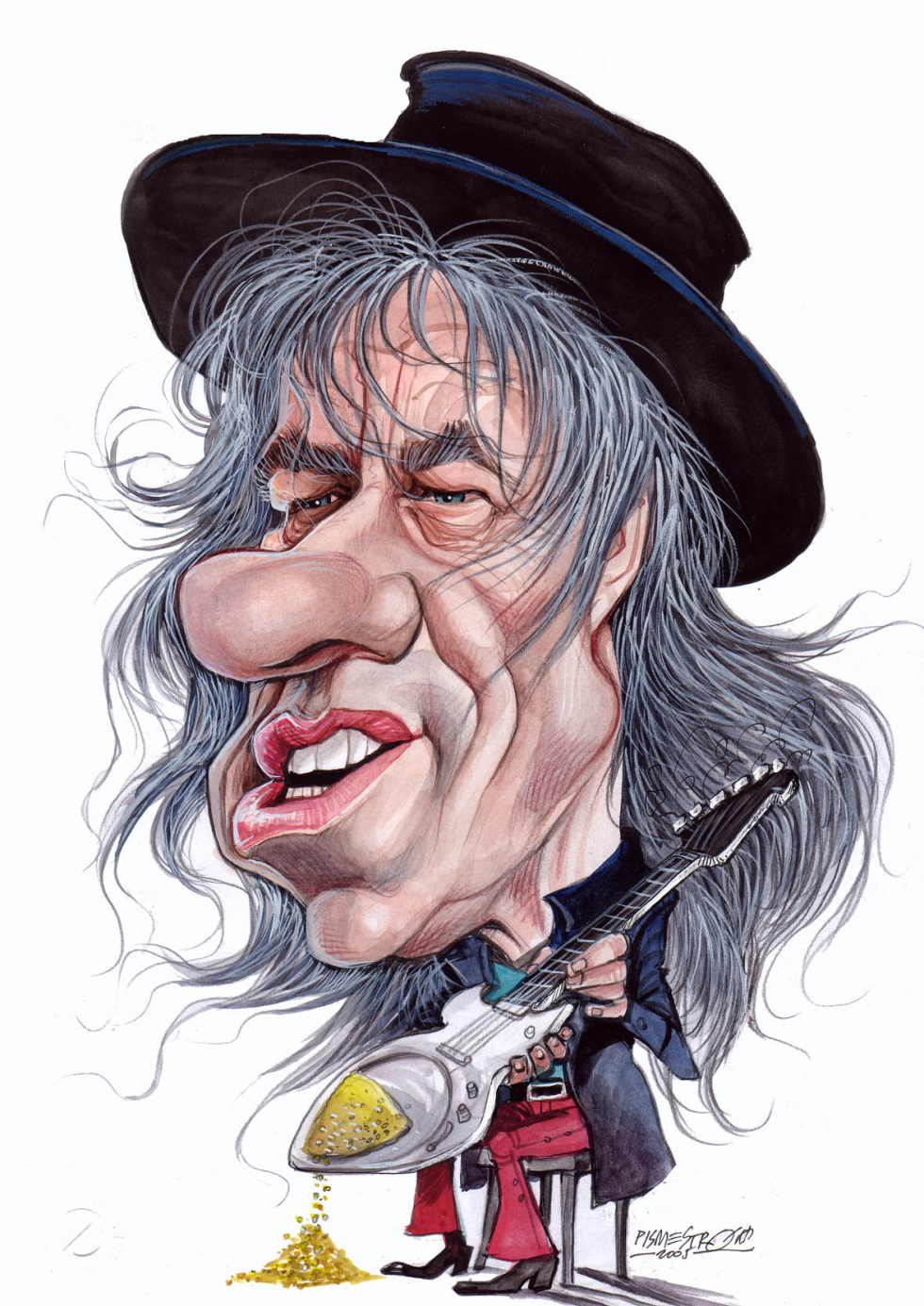  BOB GELDOF by Petar Pismestrovic