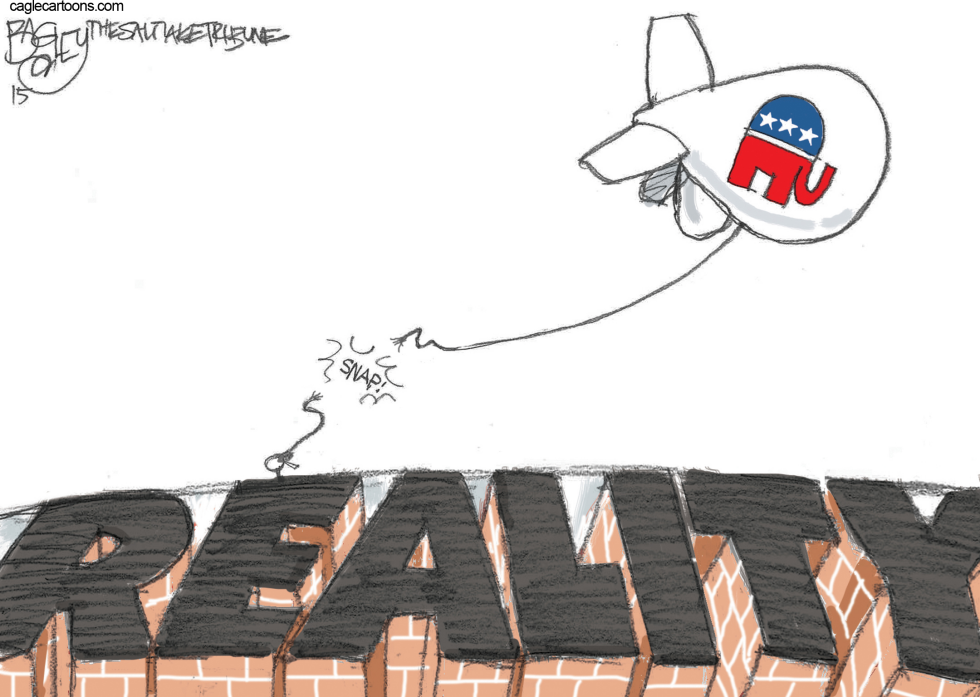  RUNAWAY BLIMP by Pat Bagley