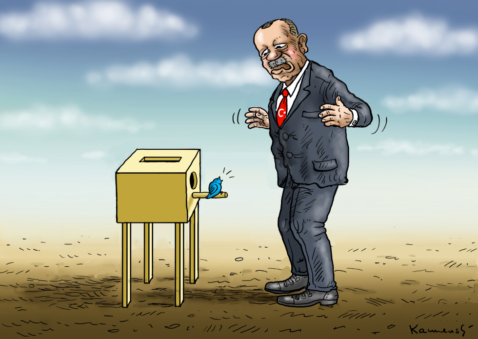 THE BIG TWITTER FRIEND ERDOGAN