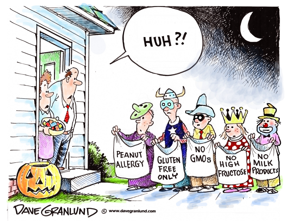  HALLOWEEN TRICKY TREATS by Dave Granlund