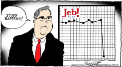 JEB BUSH  by Bob Englehart