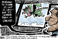 CHINA  by Milt Priggee