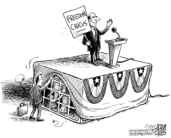 FREEDOM CAUCUS by Adam Zyglis