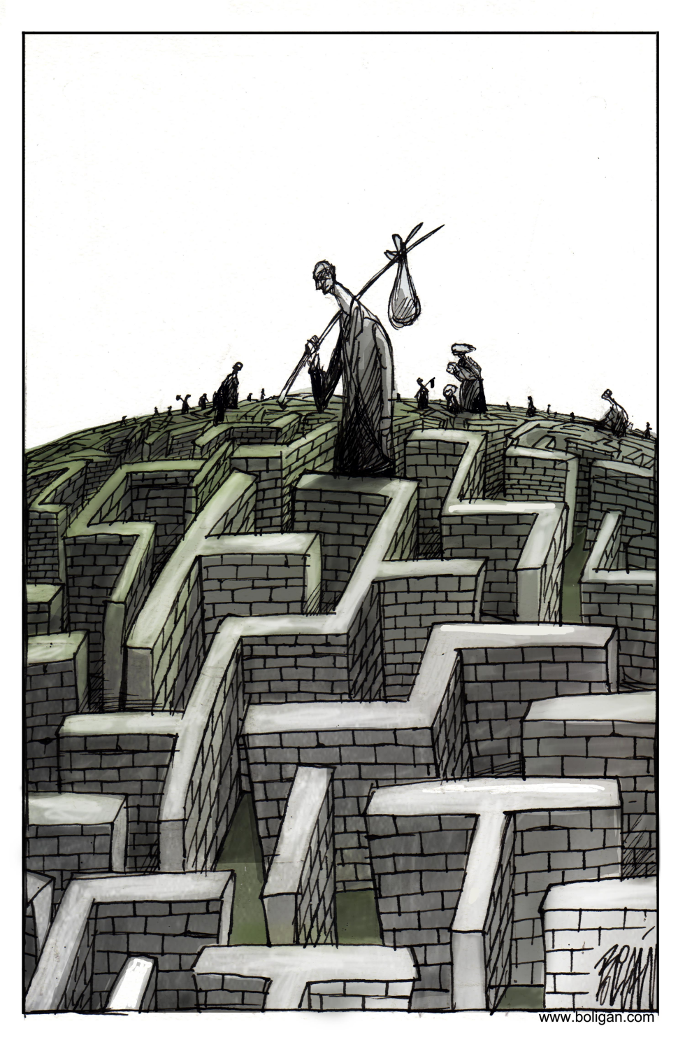 Laberinto de fronteras / COLOR