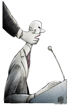 EL DISCURSO CONTROLADO /  by Angel Boligan