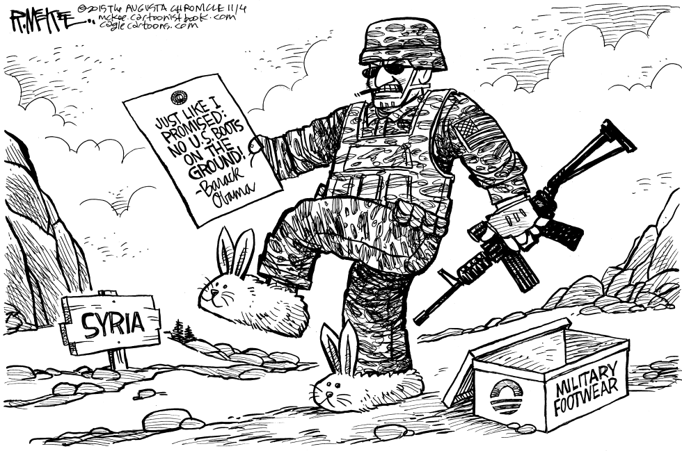 No Boots In Syria