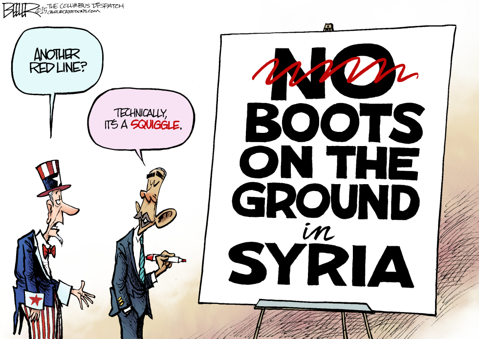  SYRIA SQUIGGLE by Nate Beeler