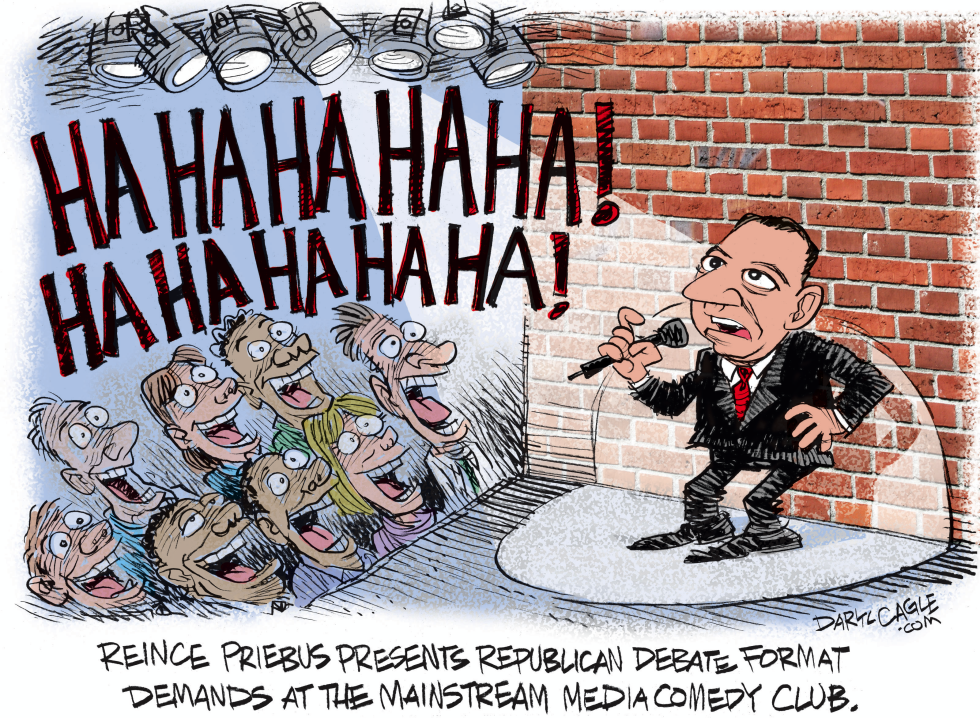 Republican Debates Comedy Club COLOR