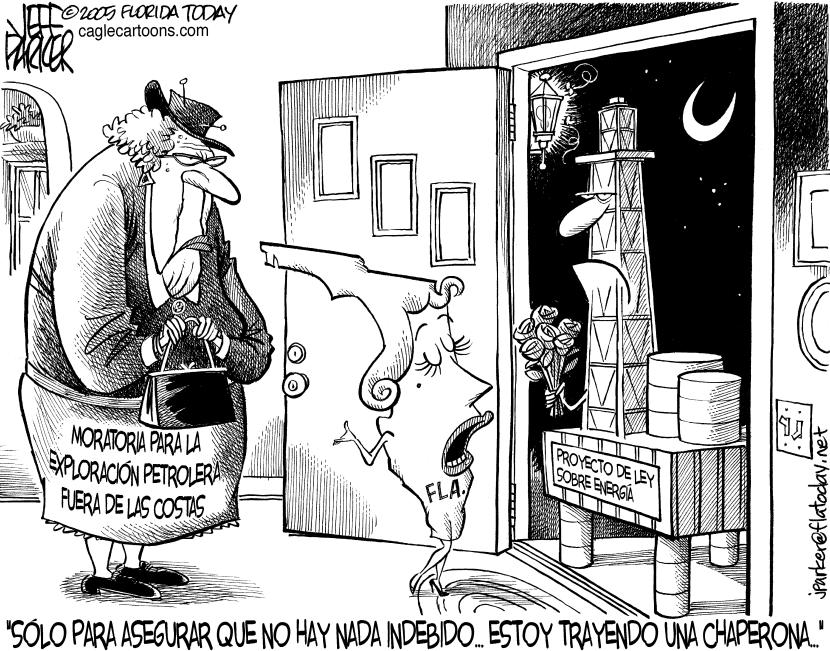 Prohibido taladrar en Florida