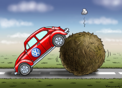 VW DUNG BEETLE by Marian Kamensky