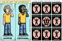 BLACK LIVES MATTER  by Andy Singer