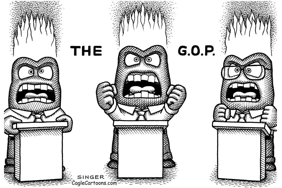  INSIDE OUT REPUBLICANS by Andy Singer