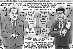 LYNDON BOBBY AND PAUL BW by Steve Greenberg