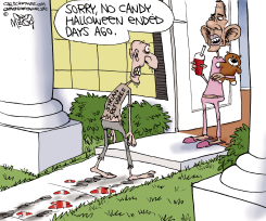 HALLOWEEN REFUGEE  by Gary McCoy