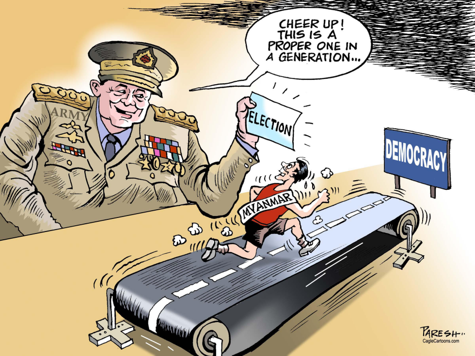  MYANMAR ELECTION by Paresh Nath