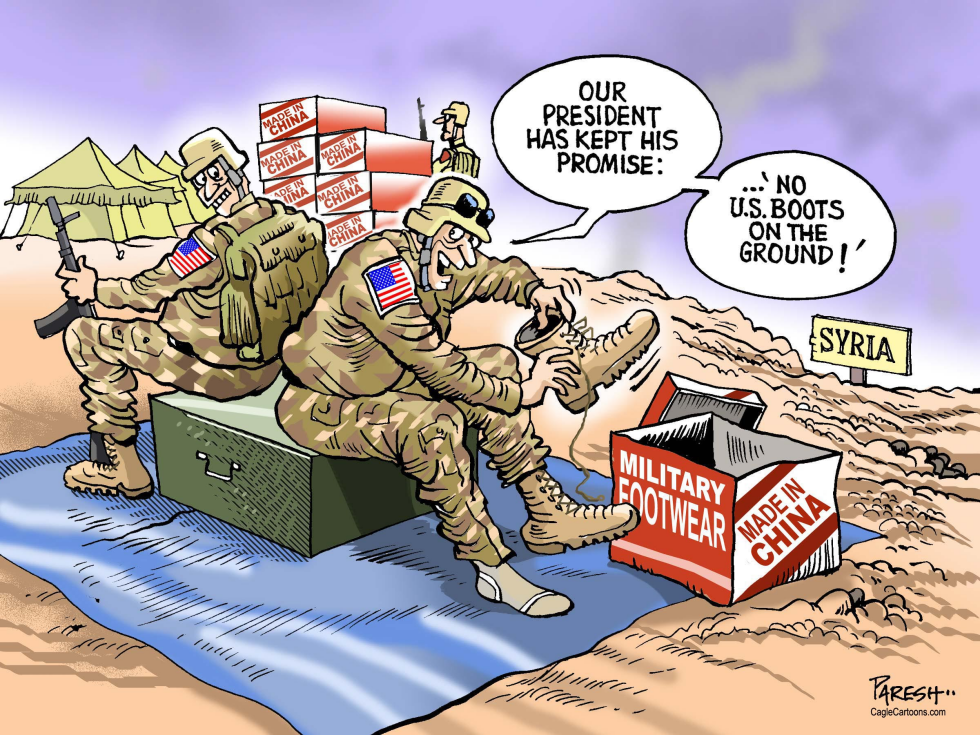  US FORCES IN SYRIA by Paresh Nath