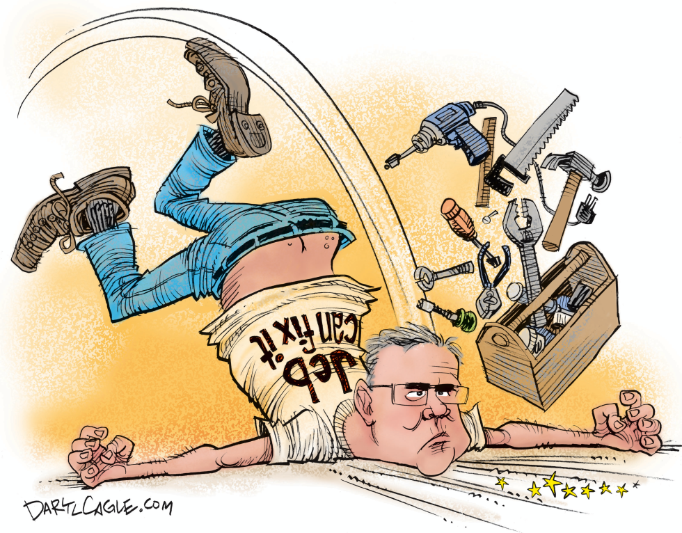  JEB CAN FIX IT by Daryl Cagle