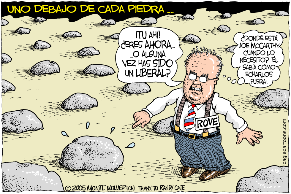 El susto rojo de Karl Rove / COLOR