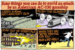 AMERICANS BOMB KUNDUZ HOSPITAL  by Monte Wolverton