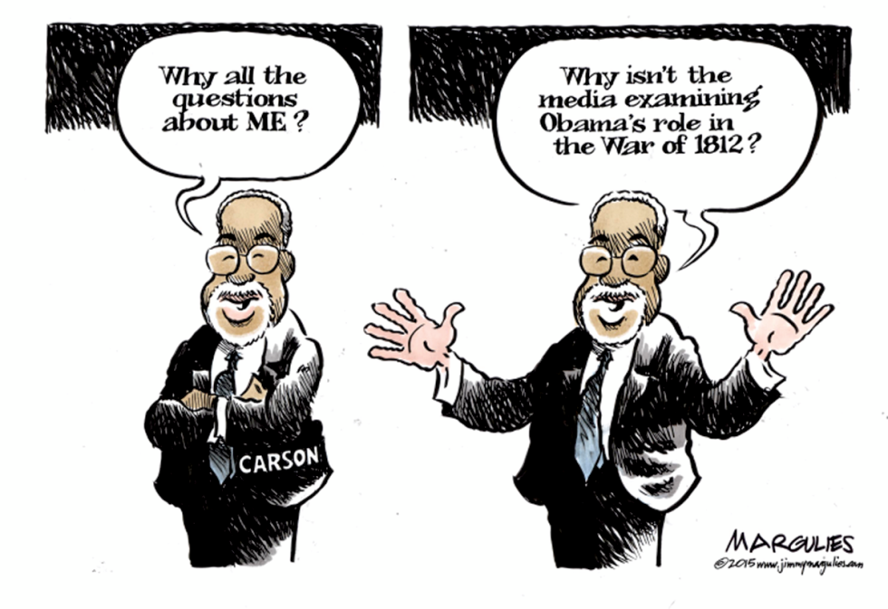 Ben Carson scrutiny color