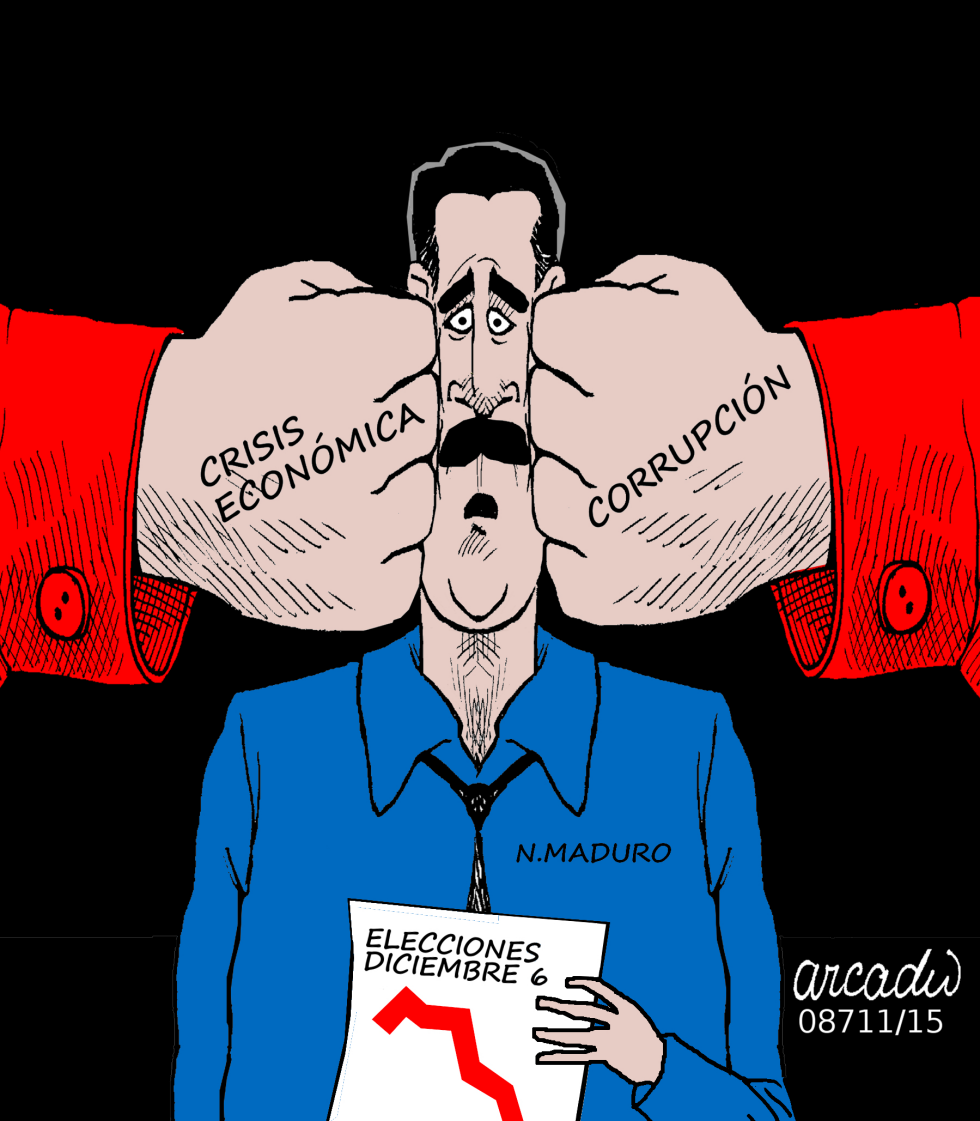  MADURO DE CARA A LAS ELECCIONES DEL 6 by Arcadio Esquivel