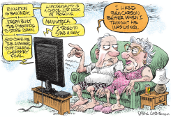 BEN CARSON IS NOT A LIAR  by Daryl Cagle