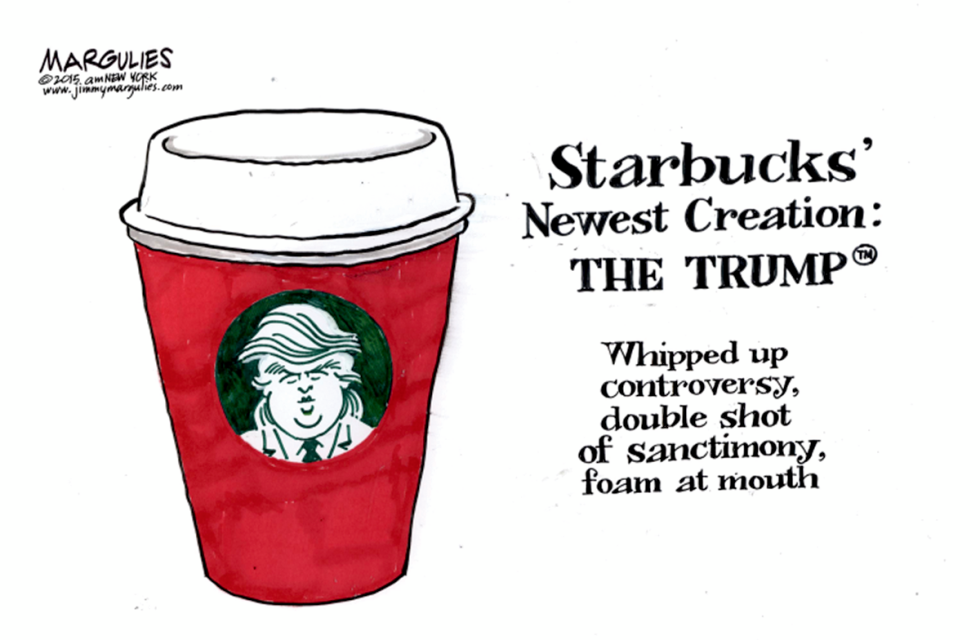 Starbucks red cup color