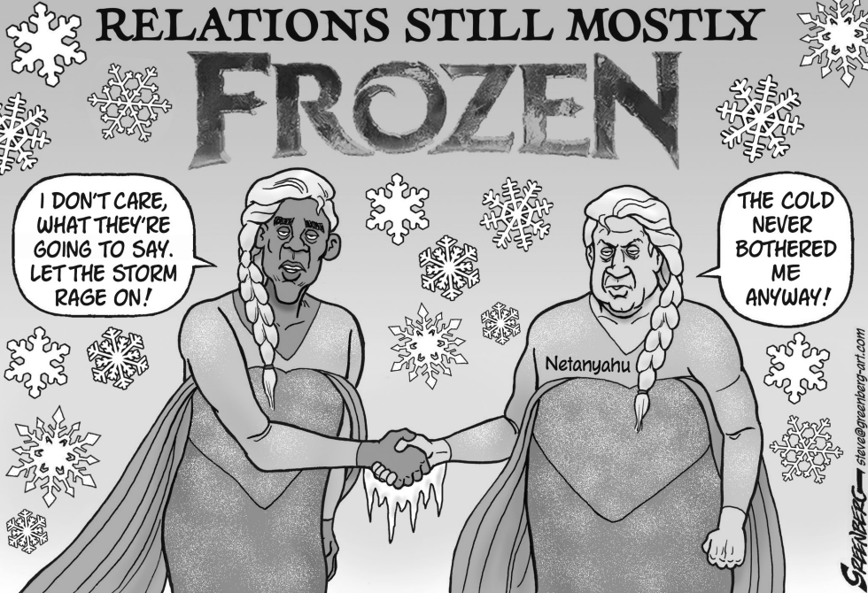 Frozen relations bw